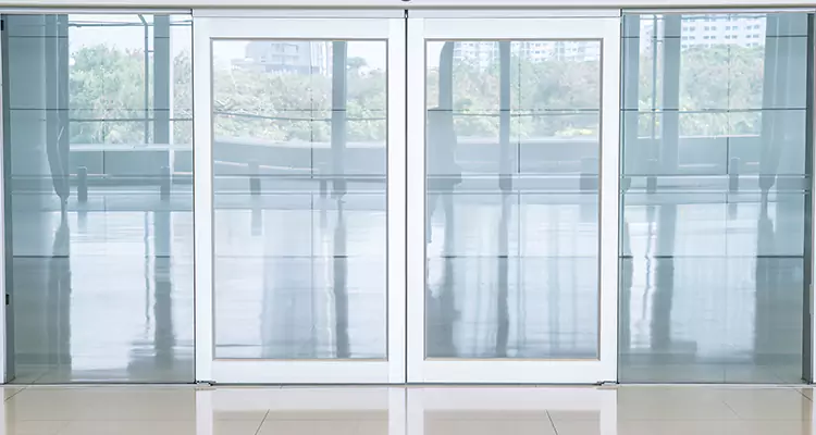 Commercial Door Aluminum Capping Repair in Four Corners, FL