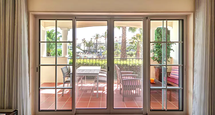 Double French Doors Interior Repair in Four Corners, FL