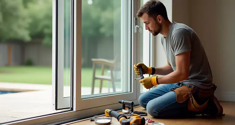 Sliding Glass Door Panel Repair in Four Corners, FL