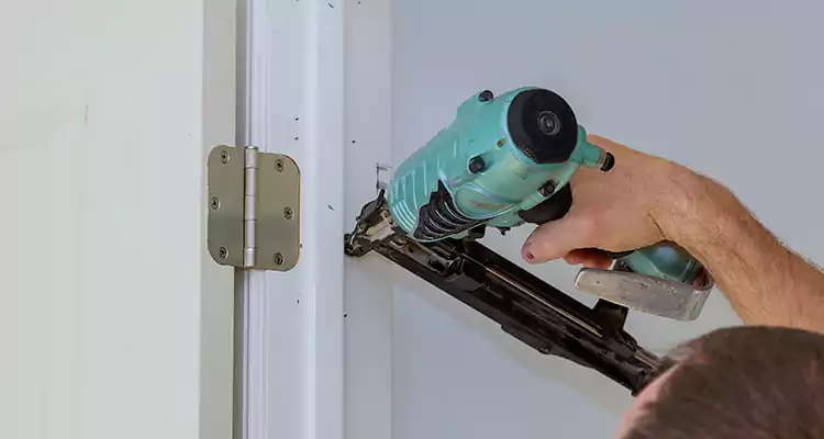 Bathroom Stall Door Hinge Repair in Four Corners, FL