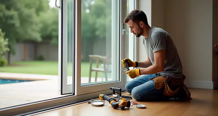 Patio Screen Door Rollers Repair in Four Corners, FL