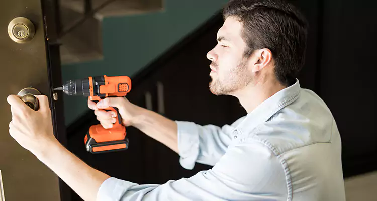 Commercial Steel Security Door Repair in Four Corners, FL