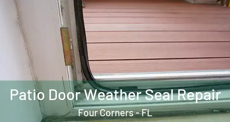 Patio Door Weather Seal Repair Four Corners - FL