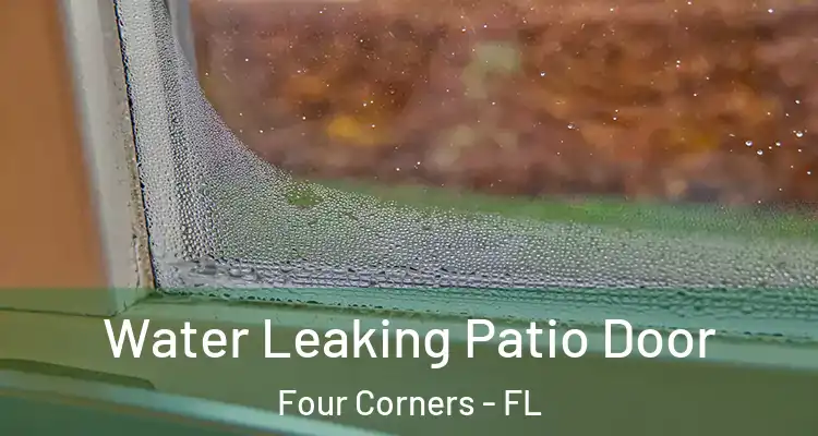 Water Leaking Patio Door Four Corners - FL